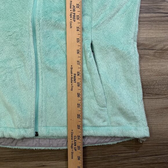 Free Country Women's Fleece Jacket Size S Green Full Zip Pockets Live in it GUC - Picture 10 of 11